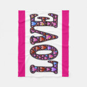 Fleece Blanket/Love Deken (Voorkant)