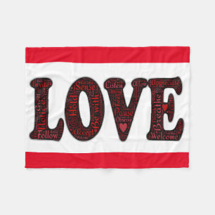Fleece Blanket/Love Deken