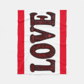 Fleece Blanket/Love Deken (Voorkant)