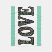 Fleece Blanket/Love Deken (Voorkant)