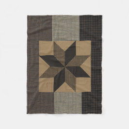 Fleece Blanket met "Primitive Style"