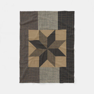 Fleece Blanket met "Primitive Style"