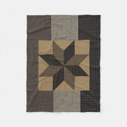 Fleece Blanket met "Primitive Style" (Voorkant)