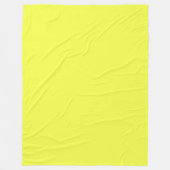 Fleece Blanket, Neon Yellow (Voorkant)