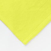 Fleece Blanket, Neon Yellow (Hoek)