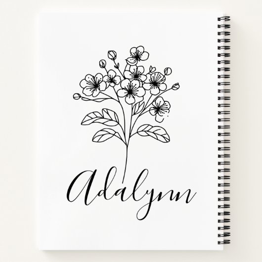 Fleece Blanket Notitieboek (Achterkant)