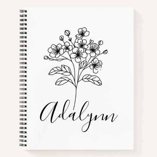 Fleece Blanket Notitieboek (Voorkant)