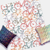 Fleece Blanket of Bikes