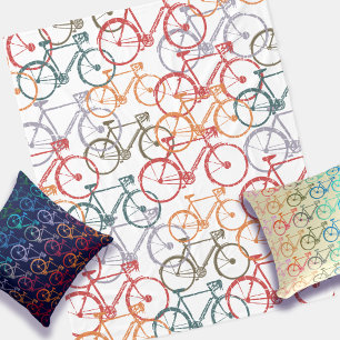 Fleece Blanket of Bikes
