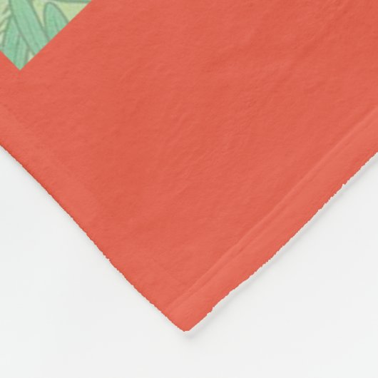 Fleece Blanket/Personalised Cartoon Farm Animals (Hoek)