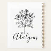 Fleece Blanket Planner (Achterkant)