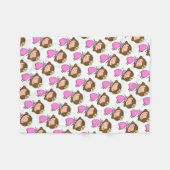 Fleece Blanket/Princess Deken (Voorkant (Horizontaal))