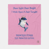 Fleece Blanket Princess Starr. The Princess Royal Deken (Voorkant)