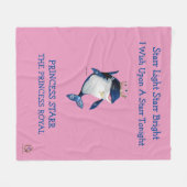Fleece Blanket Princess Starr. The Princess Royal Deken (Voorkant (Horizontaal))
