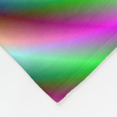 Fleece Blanket Psychedelic Neon Eye Deken (Hoek)