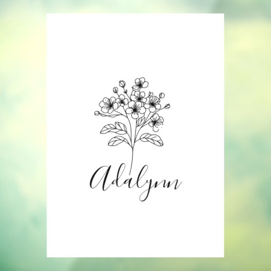 Fleece Blanket Raamsticker (Vel 3)