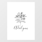 Fleece Blanket Raamsticker (Vel)