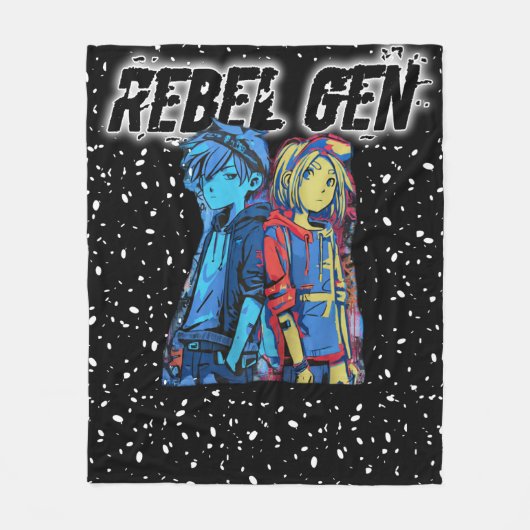 Fleece Blanket Rebellion78 Rebel Gen  Deken (Voorkant)