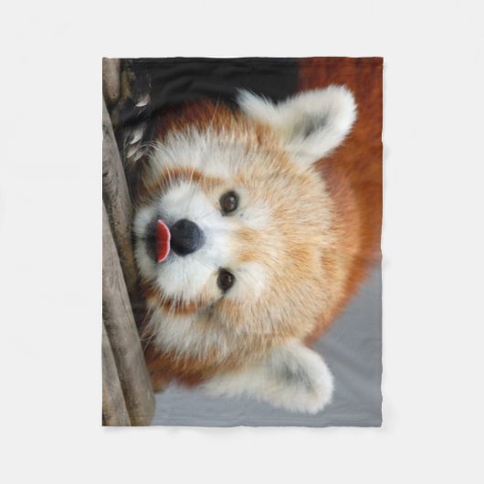 Fleece Blanket/Red Panda (Voorkant)