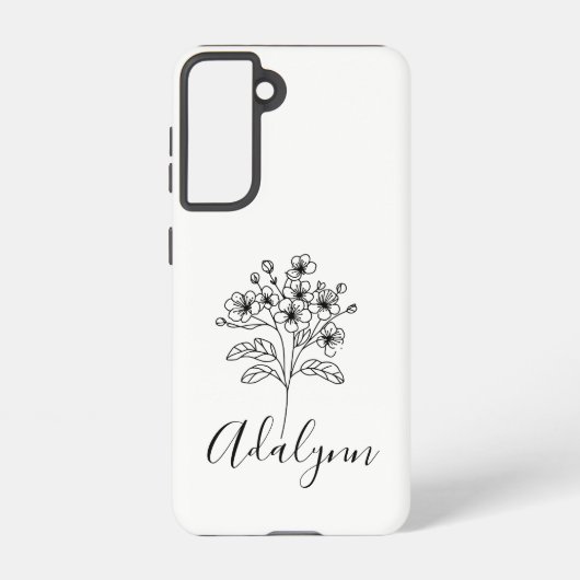 Fleece Blanket Samsung Galaxy Hoesje (Achterkant)