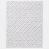 Fleece Blanket - Shabby Chic Blossom (Voorkant)