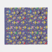 Fleece Blanket - Skulls (Voorkant (Horizontaal))