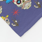 Fleece Blanket - Skulls (Hoek)