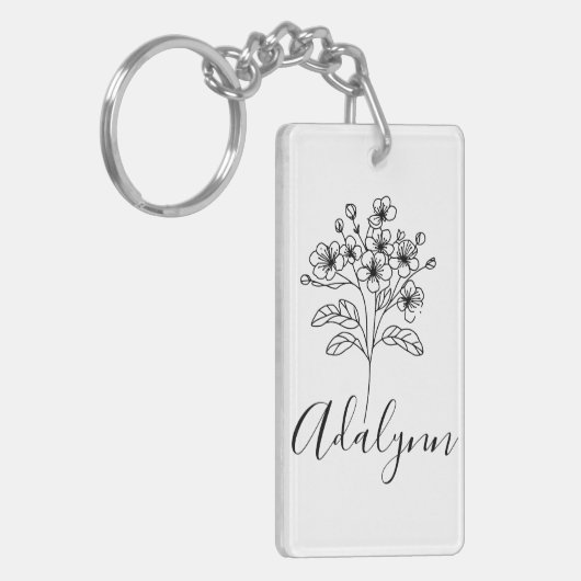 Fleece Blanket Sleutelhanger (Voorkant Links)