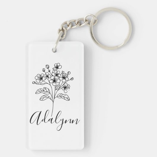 Fleece Blanket Sleutelhanger (achterkant)