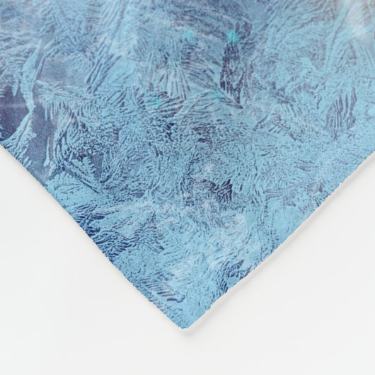 Fleece Blanket, Sneeuwkoningin. Wintermooi Deken (Hoek)