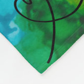 Fleece Blanket "Splash of Color" Foto Blanket Deken (Hoek)