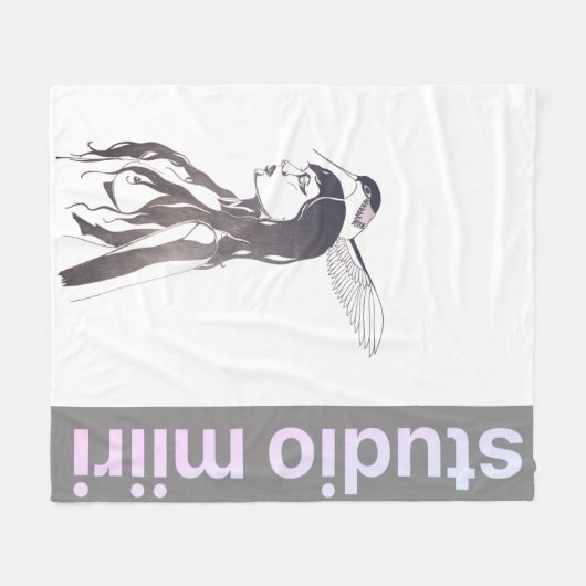FLEECE BLANKET studio miiri Deken (Voorkant (Horizontaal))
