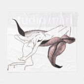 FLEECE BLANKET studio miiri Deken (Voorkant (Horizontaal))