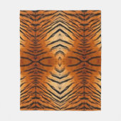 Fleece Blanket Tiger style  Deken (Voorkant)