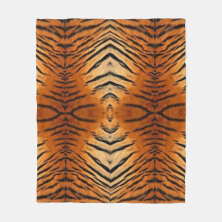Fleece Blanket Tiger style  Deken