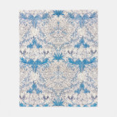 FLEECE BLANKET : WILLIAM MORRIS : HONEYSUCKLE (Voorkant)