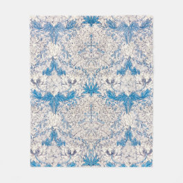 FLEECE BLANKET : WILLIAM MORRIS : HONEYSUCKLE DEKEN