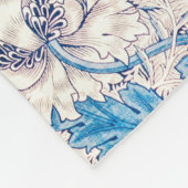 FLEECE BLANKET : WILLIAM MORRIS : HONEYSUCKLE DEKEN (Hoek)