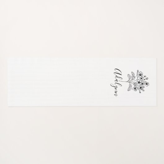 Fleece Blanket Yogamat (Achterkant (horizontaal))