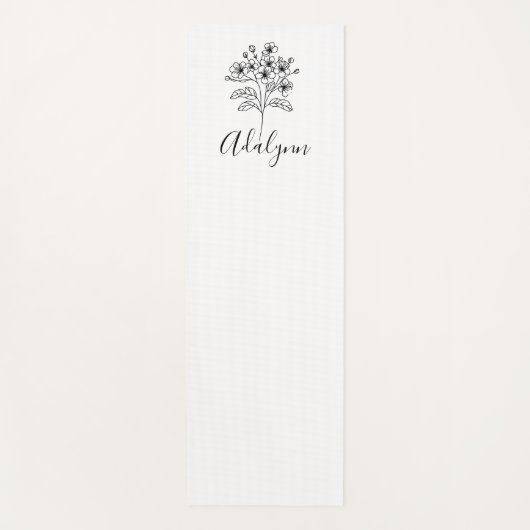 Fleece Blanket Yogamat (Voorkant)