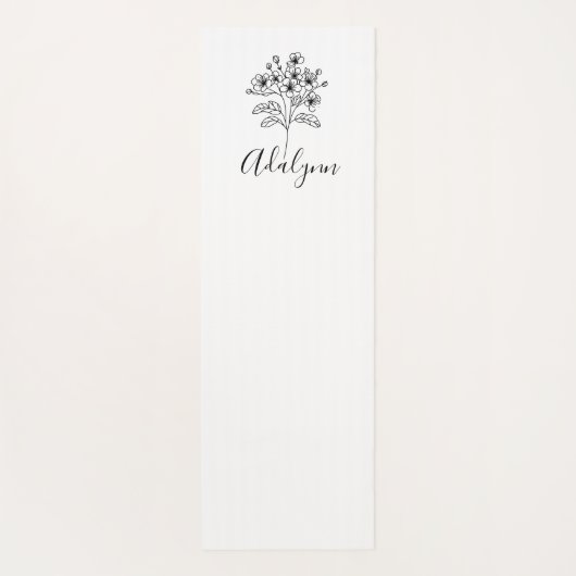 Fleece Blanket Yogamat (Achterkant)