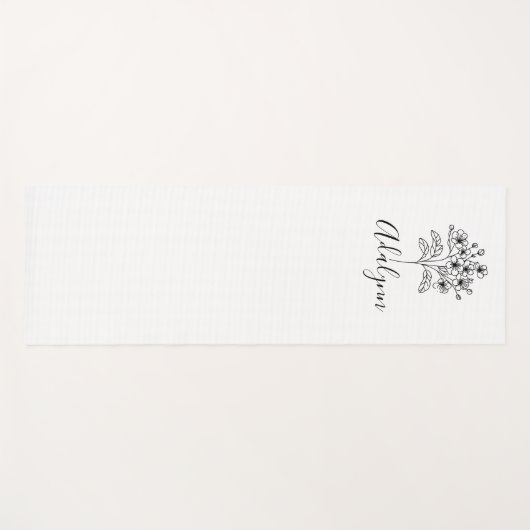 Fleece Blanket Yogamat (Voorkant (horizontaal))