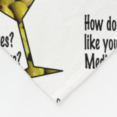 FLEECE BLANKETS - MEDIUM- OF ZELDZAME MARTINI-OLIJ (Hoek)