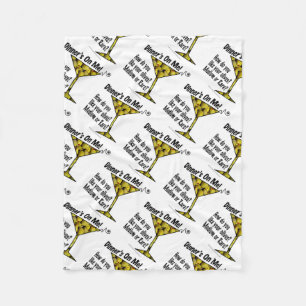 FLEECE BLANKETS - MEDIUM- OF ZELDZAME MARTINI-OLIJ