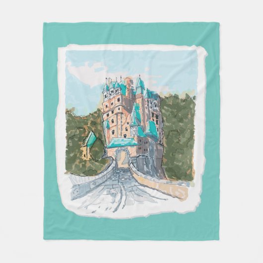 Fleece deken (Voorkant)