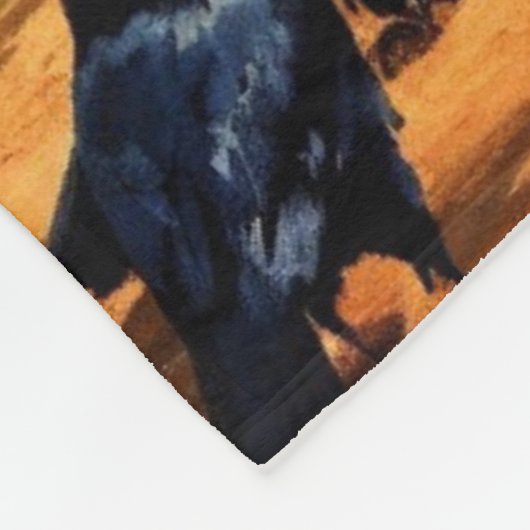 Fleece deken (Hoek)