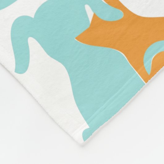 Fleece deken (Hoek)
