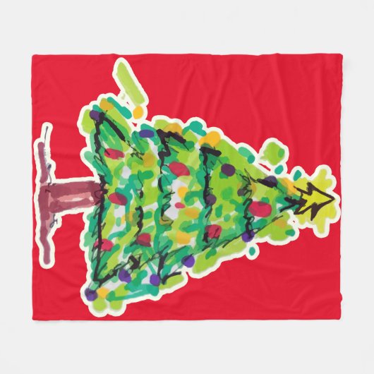 Fleece deken (Voorkant (Horizontaal))