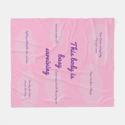 Fleece deken (Voorkant (Horizontaal))