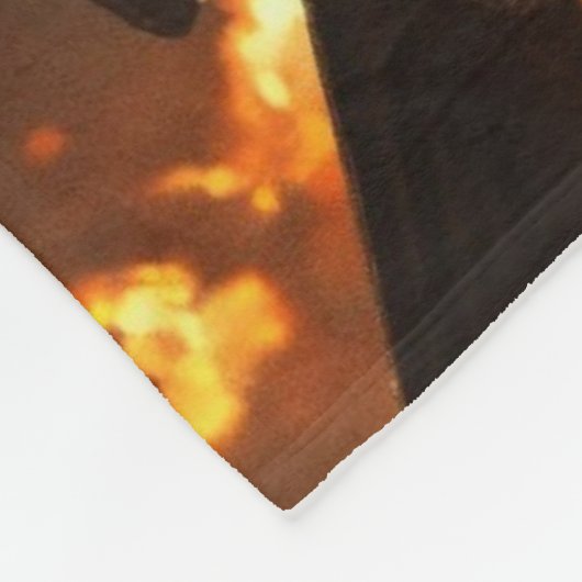 Fleece deken (Hoek)